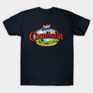 🚘 Coquihalla Highway - British Columbia 🚘 T-Shirt